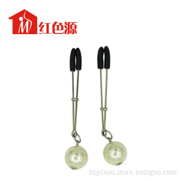 Nipple Tweezer Clamps With Jewelry